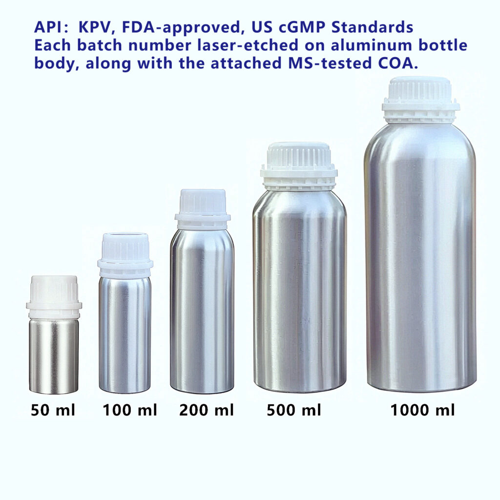 09、api：kpv, fda approved, us cgmp standards